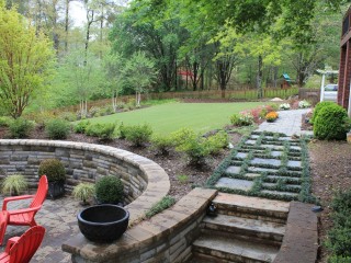 Backyard transformed in Vestavia Hills, Al