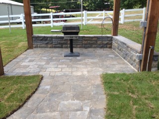 Gazebo and Pavers in Pelham, Al